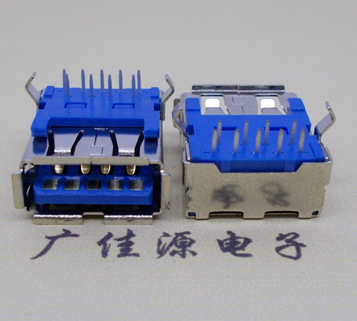 USB 3.0AF板上90度连接器 USB 3.0AF板上90度连接器