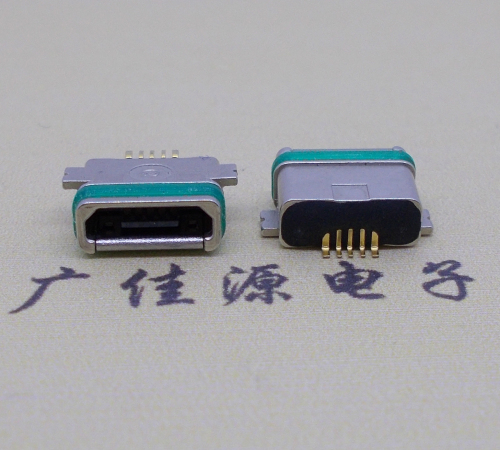 micro usb防水连接器