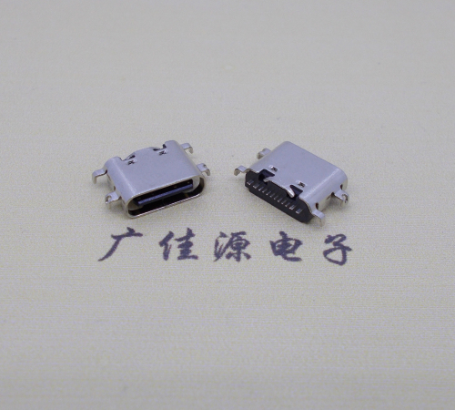 卧式type-c16p母座沉板1.6mm