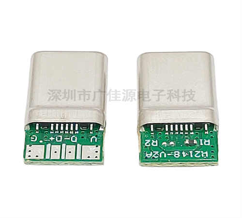 TYPE C插针式16PIN拉伸公头