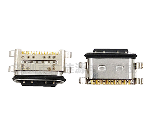 防水TYPE-C16P沉板母座 防水TYPE-C16P沉板母座