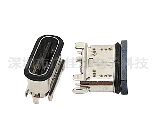 防水TYPE-C16P母座6.5MM高度