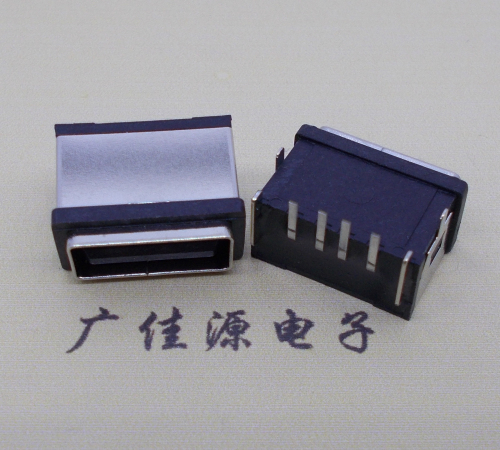 usb2.0防水接口|卧式a型口母座|防水等级IPX7