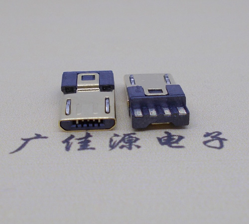 micro usb5p公头 焊线式前五后四6.8外路
